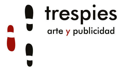 Logotipo trespies arte y publicidad página de Inicio