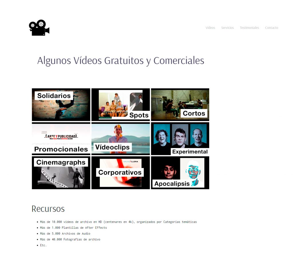 Web videosexcelentes.com